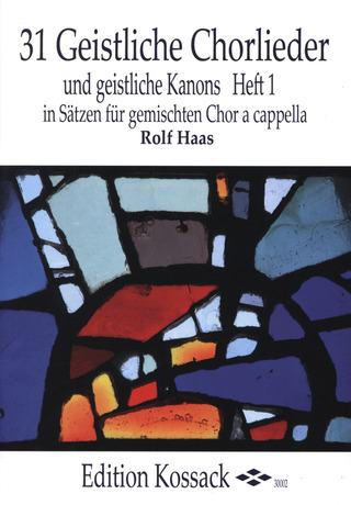 Haas Rolf - 31 Geistliche Chorlieder Und Geistliche Kanons 1