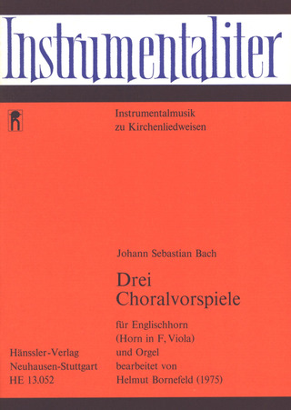 Johann Sebastian Bach - Drei Choralvorspiele