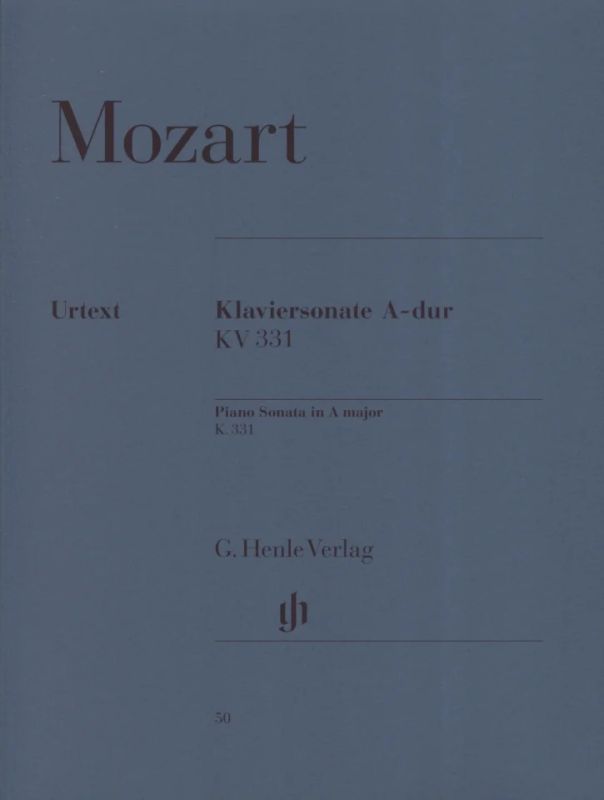 W.A. Mozart - Piano Sonata A major K. 331 (300i)