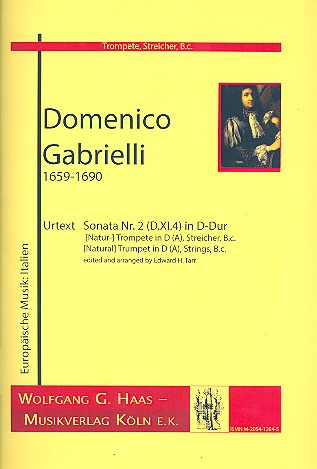 Domenico Gabrielli - Sonata Nr.2 D-Dur D.XI.4