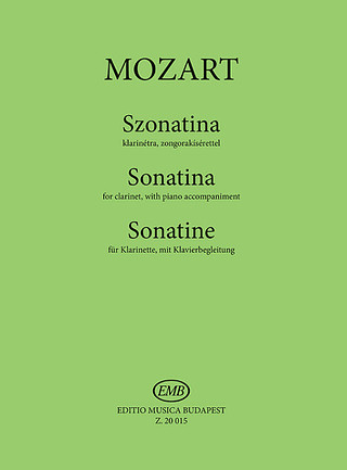 Wolfgang Amadeus Mozart - Sonatina