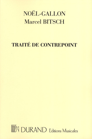 Marcel Bitschy otros. - Traité de Contrepoint