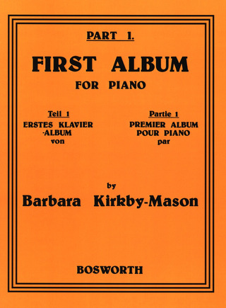Barbara Kirkby-Mason - Premier Album pour Piano