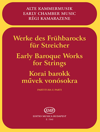 Early Baroque Works for Strings