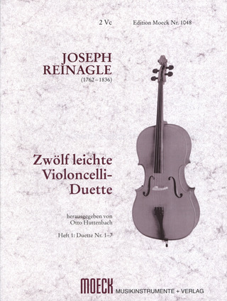 Joseph Reinagle: Zwölf leichte Violoncello–Duette