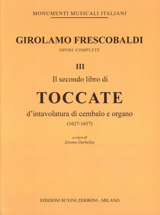 Girolamo Frescobaldi - Il secondo libro di Toccate