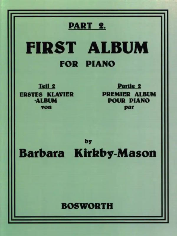 Lowell Mason - First Album For Piano 2