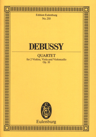 Claude Debussy - Streichquartett  g-Moll op. 10