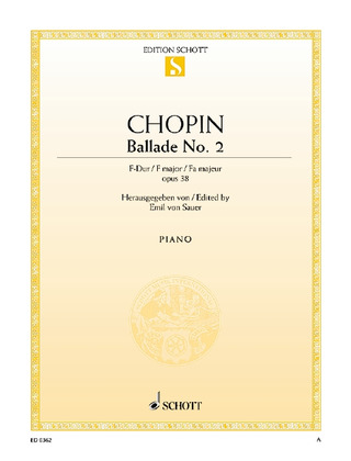 Frédéric Chopin - Ballade No. 2 F-Dur