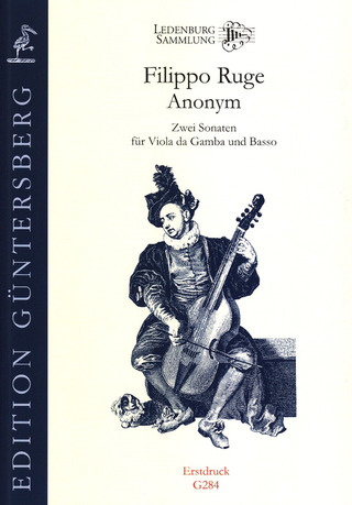 Filippo Ruge et al.: Zwei Sonaten für Viola da Gamba und Basso continuo