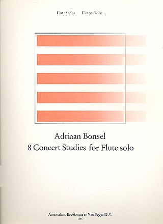 Adriaan Bonsel - 8 Concert Etudes