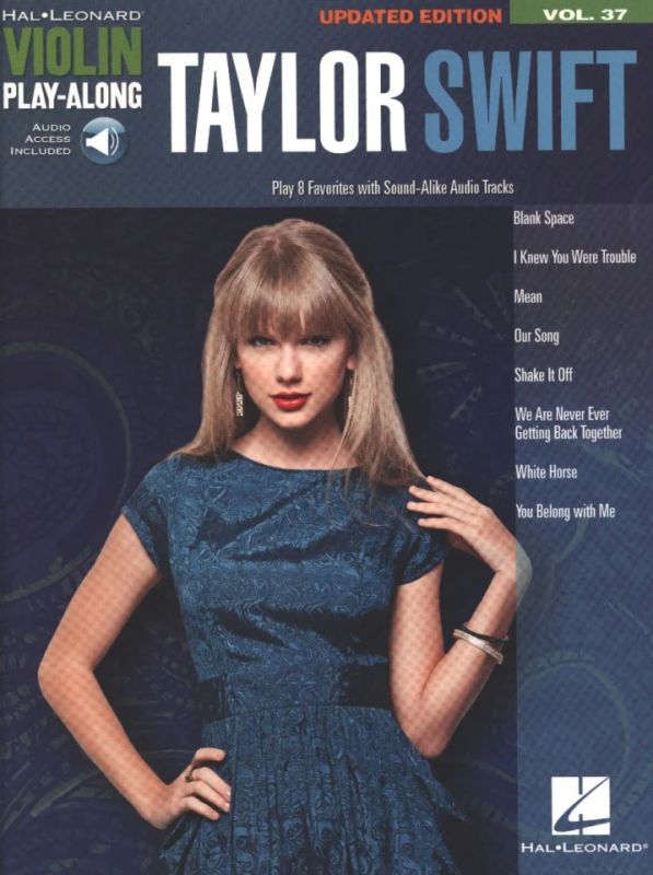 Taylor Swift - Violin Play-Along Volume 37: Taylor Swift (Book/Online Audio)