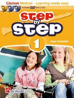Jaap Kastelein y otros.: Step by Step 1 Clarinet