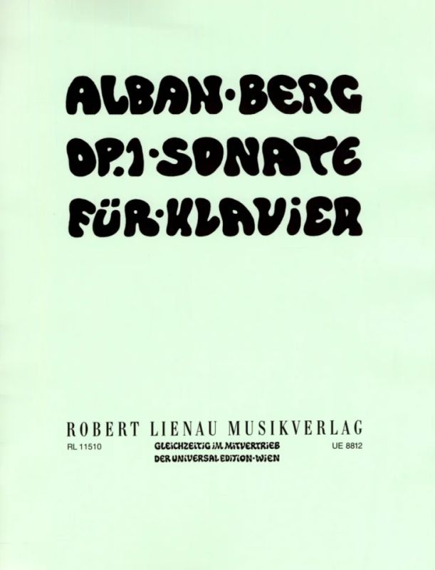 Alban Berg - Sonate op. 1 (0)