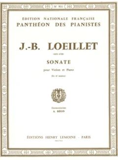 Jean-Baptiste Loeillet de Londres - Sonate ré maj.
