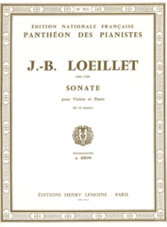 Jean-Baptiste Loeillet - Sonate ré maj.