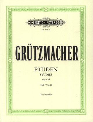 Friedrich Grützmacher - 24 Etüden für Violoncello op. 38 II
