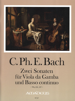 Carl Philipp Emanuel Bach - 2 Sonaten Wq 136 + 137