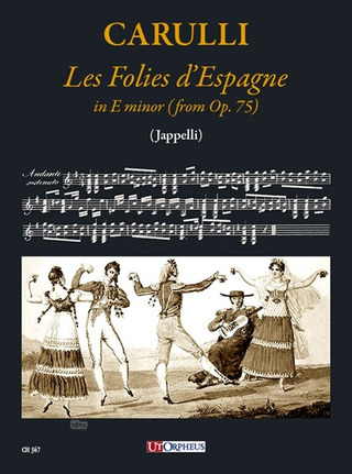 Ferdinando Carulli et al.: Les Folies d’Espagne in E minor (from Op. 75)