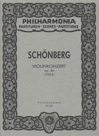 Arnold Schönberg: Violinkonzert op. 36