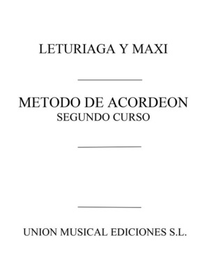 Pedro Leturiaga Y Maxi - Método de acordeón 2