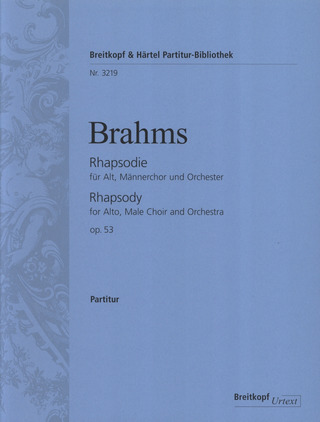 Johannes Brahms - Rhapsodie op. 53