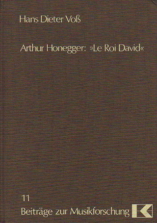 Hans Dieter Voß - Arthur Honeggers „Le Roi David"