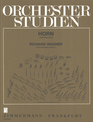 Richard Wagner - Orchesterstudien Horn. Bühnenwerke II (Tristan, Meistersinger, Liebesverbot, Parsifal)