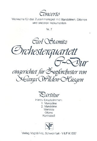 Carl Stamitz - Orchesterquartett C-Dur
