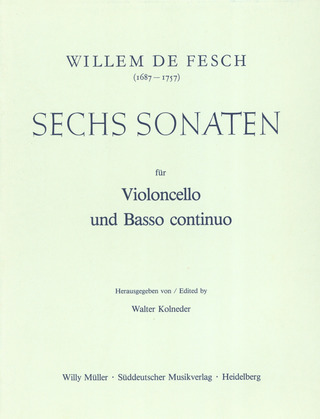 Willem de Fesch - Sechs Sonaten op. 13