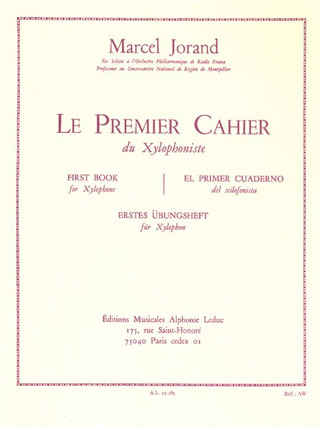 Cahier Du Xylophoniste N01