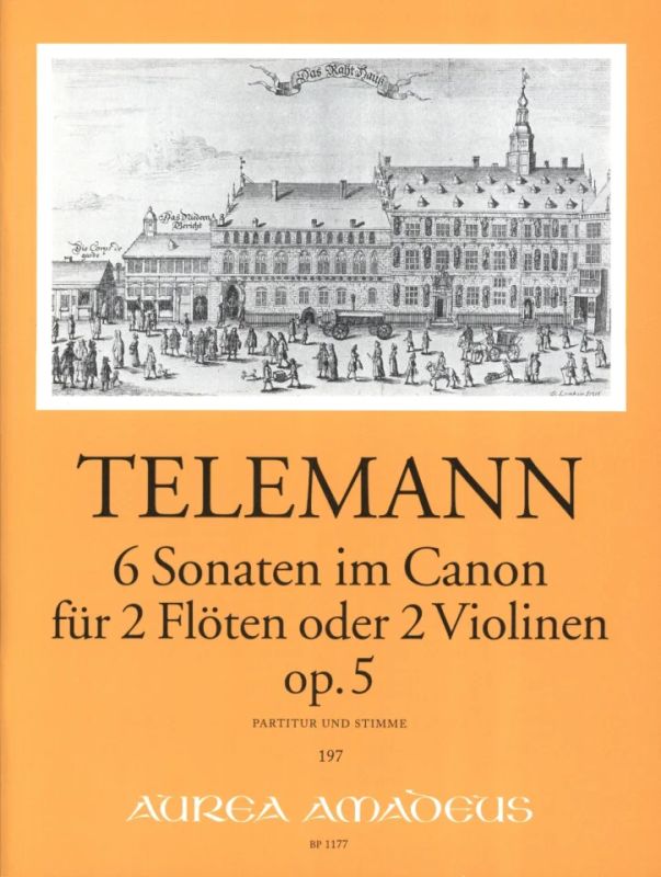 Georg Philipp Telemann - 6 Sonaten Im Kanon op. 5