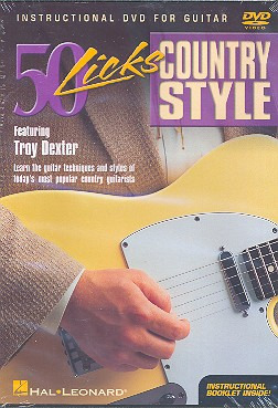 Dexter Troy - 50 Licks Country Style Guitar (Troy Dexter) Dvd