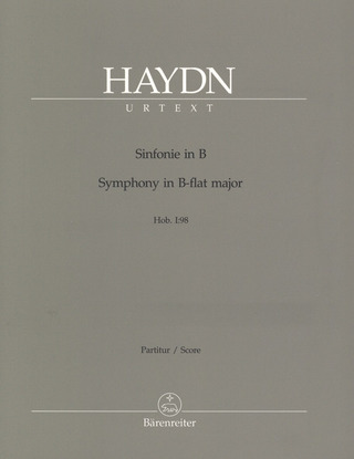 Joseph Haydn: Symphony in B-flat major Hob. I:98
