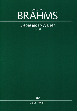 Johannes Brahms - Brahms: Liebeslieder-Walzer op. 52