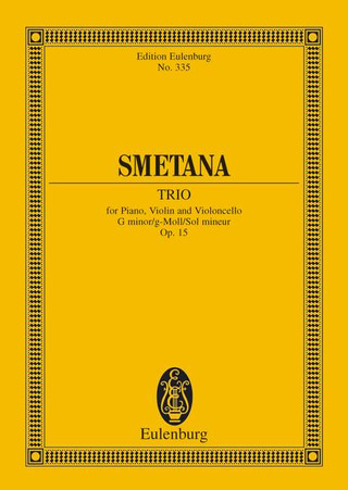Bedřich Smetana - Trio avec Piano Sol mineur