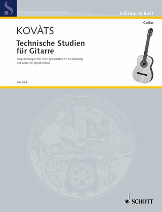 B. Kováts - Technische Studien für Gitarre