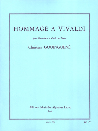 Christian Gouinguené - Hommage A Vivaldi - Double Bass And Piano