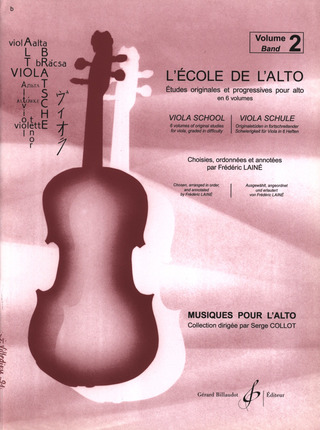 Frédéric Lainé - L'Ecole De L'Alto Volume 2