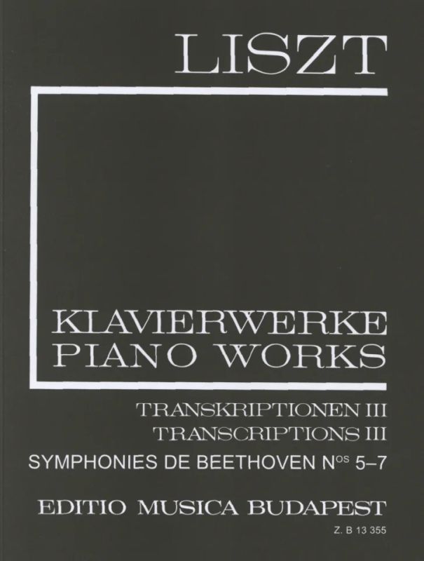 Franz Liszt - Transcriptions III (II/18)