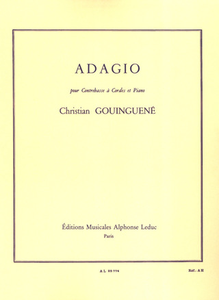Christian Gouinguené - Adagio For Double Bass And Piano