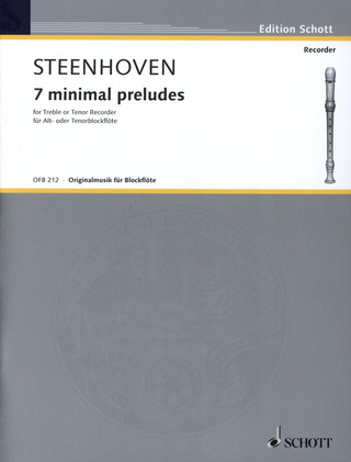 Karel van Steenhoven - 7 minimal preludes