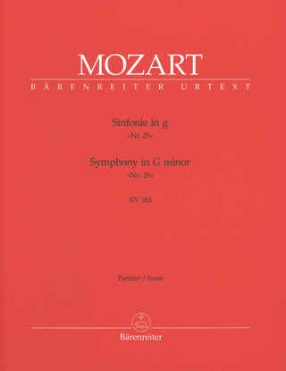 Wolfgang Amadeus Mozart - Sinfonie Nr. 25 g-Moll KV 183