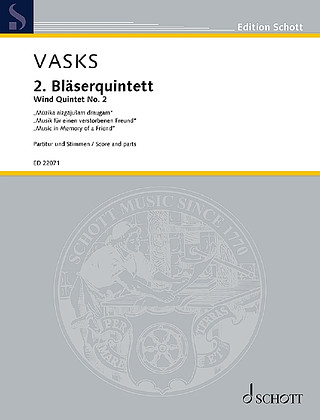 Peteris Vasks - Wind Quintet No. 2