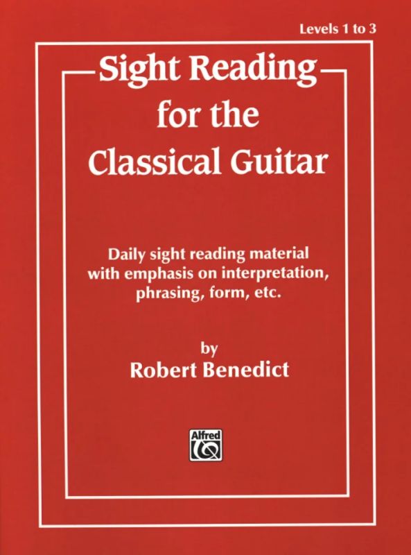 Benedict R. - Sight Reading For The Classical Guitar
