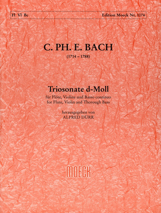 Carl Philipp Emanuel Bach - Triosonate d-Moll Wq 145