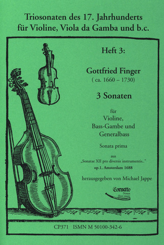 Gottfried Finger - Sonata prima