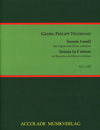 Georg Philipp Telemann - Sonata in F minor TWV 41/F1