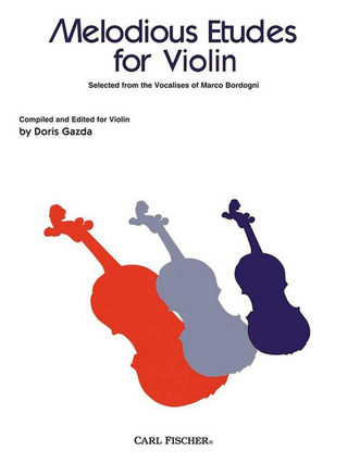 Marco Bordogniy otros. - Melodious Etudes for Violin