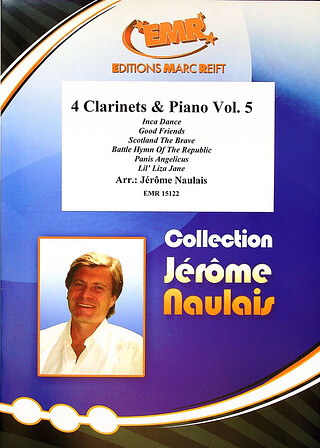 Jérôme Naulais - 4 Clarinets & Piano Vol. 5